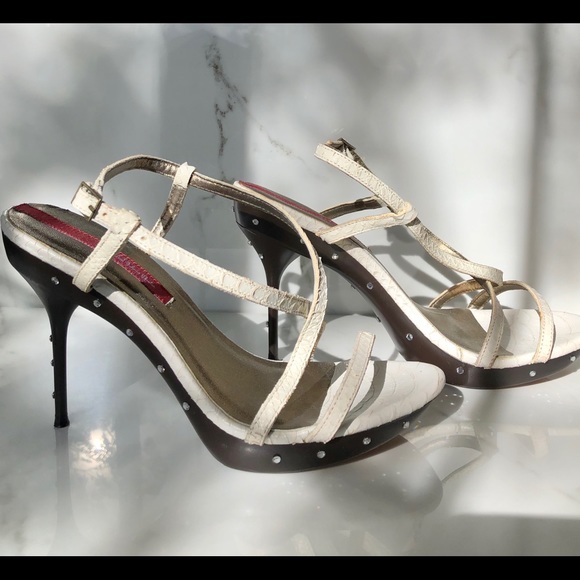 Faux diamond studded Michael Antonio heels. - Picture 2 of 4